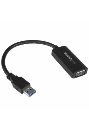 USB 3.0 – VGA adapteris Startech USB32VGAV Juoda