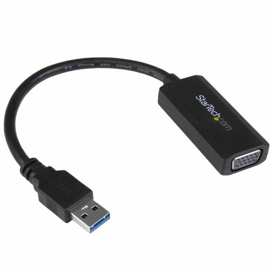 USB 3.0 – VGA adapteris Startech USB32VGAV Juoda