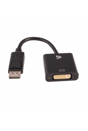 DisplayPort - DVI adapteris V7 CBLDPDVI-1E   Juoda