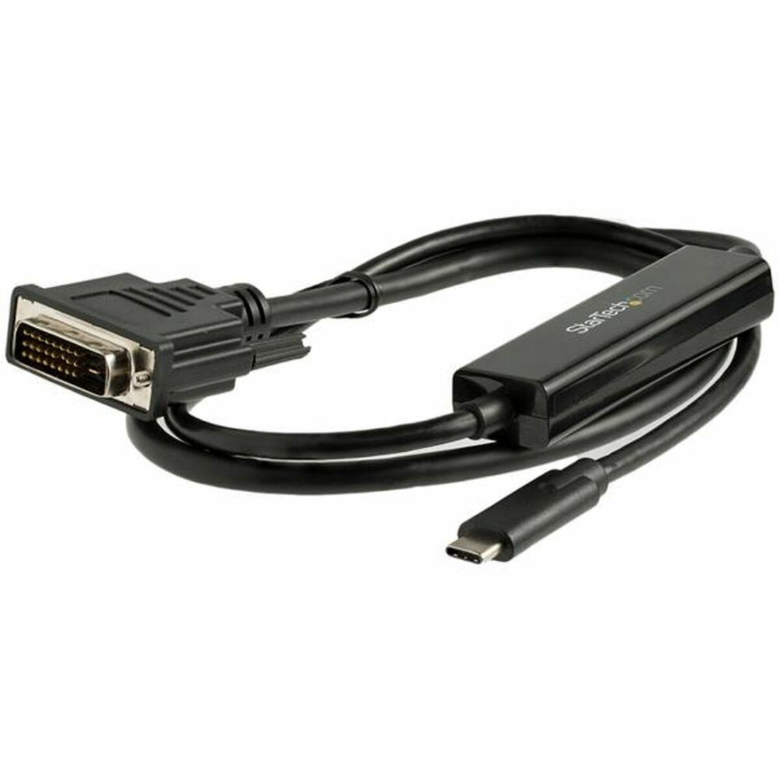 USB C - DVI-D kabelis Startech CDP2DVIMM1MB Juoda 1 m