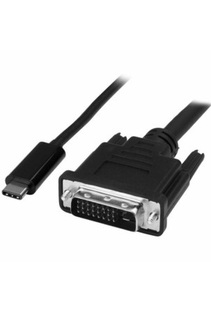 USB C - DVI-D kabelis Startech CDP2DVIMM1MB Juoda 1 m