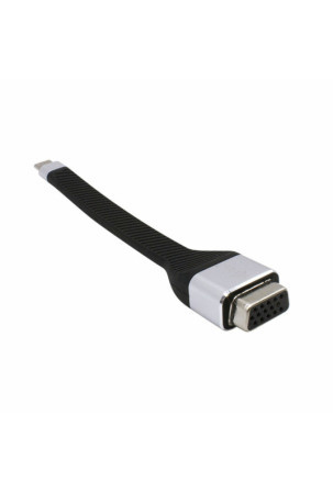 USB C – VGA adapteris i-Tec C31FLATVGA60HZ   FHD Lankstus Juoda