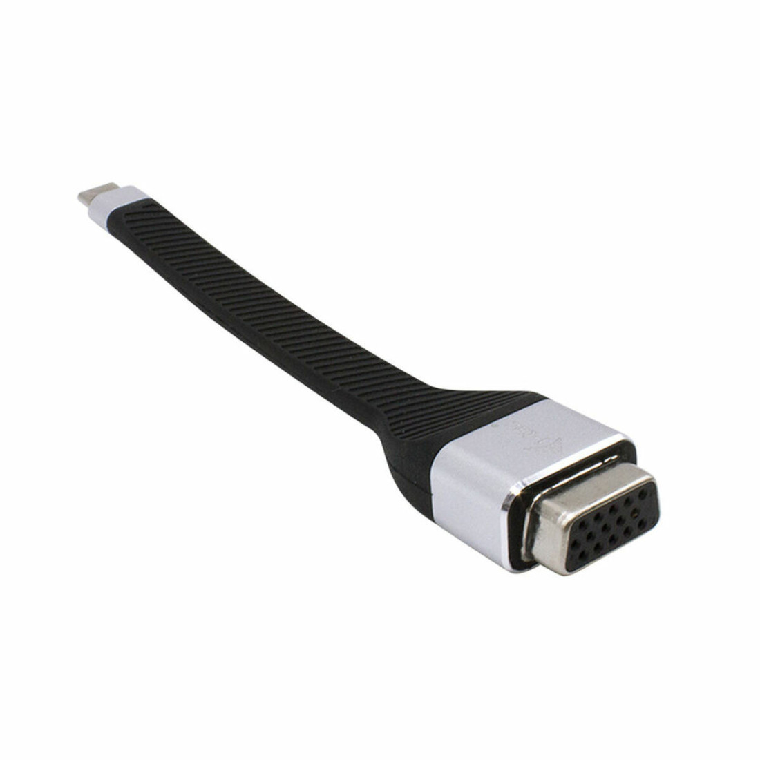 USB C – VGA adapteris i-Tec C31FLATVGA60HZ   FHD Lankstus Juoda