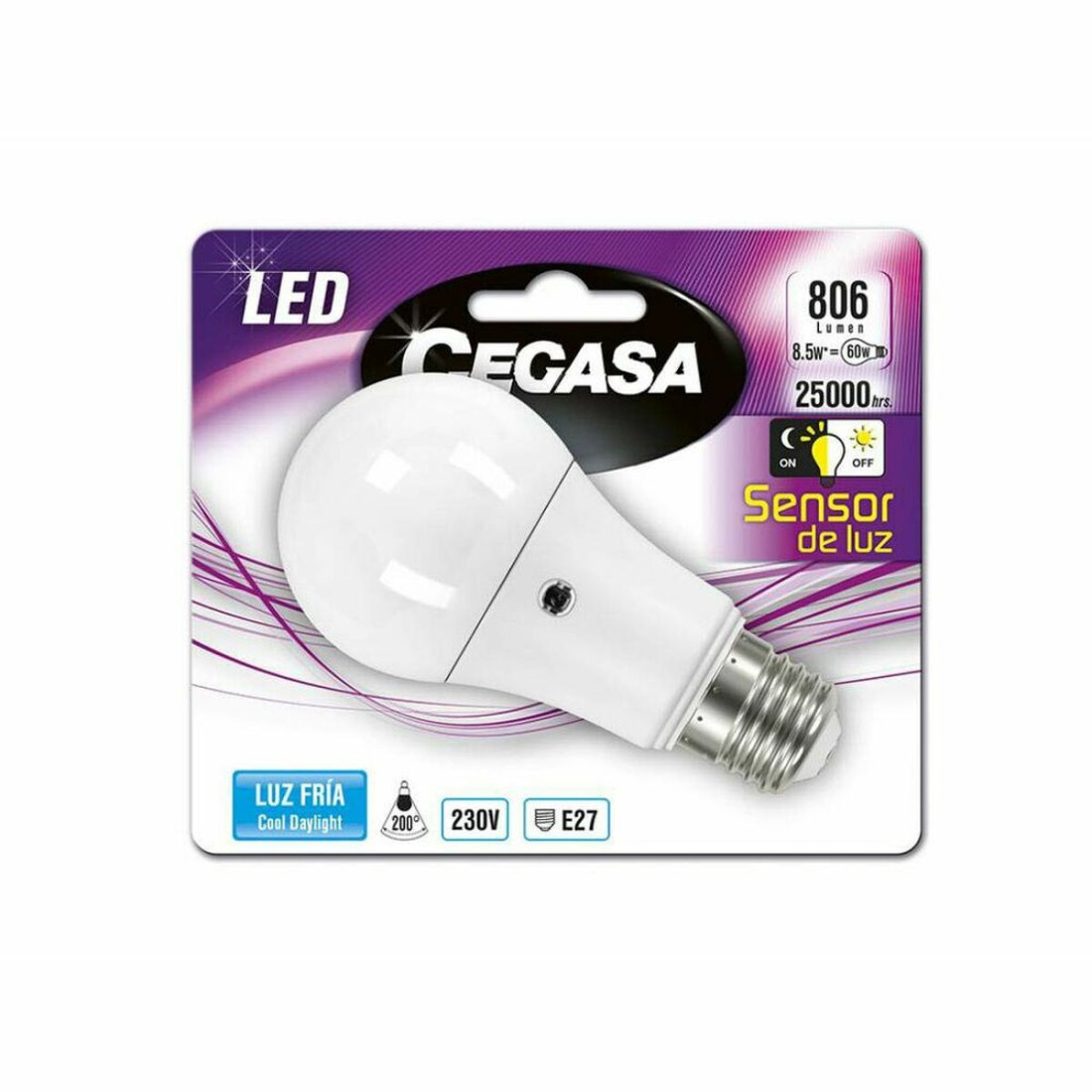 LED lemputė Cegasa 8,5 W 5000 K