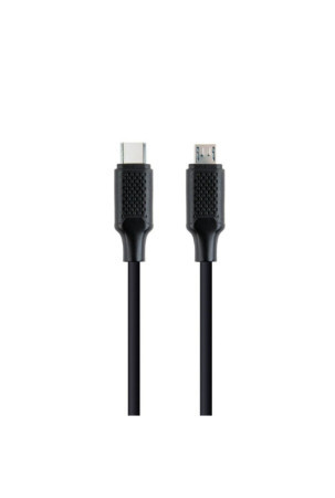 Micro USB 2.0 B - USB C kabelis GEMBIRD CC-USB2-CMMBM-1.5M Juoda 1,5 m