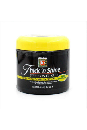 Formavimo gelis Fantasia IC Thick'n Shine Styling Ryškumas Suteikiantis apimties Keratino (454 ml)