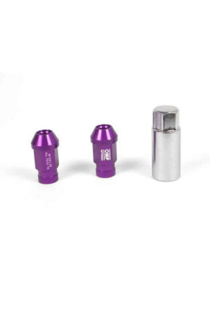 Set Riešutai OMP 7075 40 mm M14 x 1,50 20 uds Violetinė