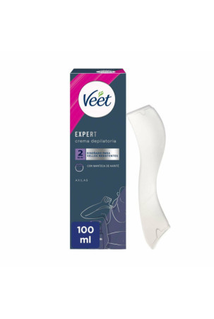 Kūno plaukelių depiliacijos kremas Veet Expert Pažastims 100 ml