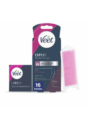 Depiliacinės juostelės veidui Veet Expert (16 vnt.)