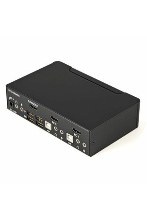 KVM komutatorius Startech SV231HDMIUA FHD HDMI USB Juoda