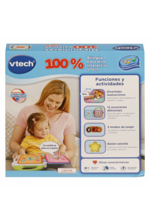 Interaktyvi knyga vaikams Vtech Mis primeras 100 palabras