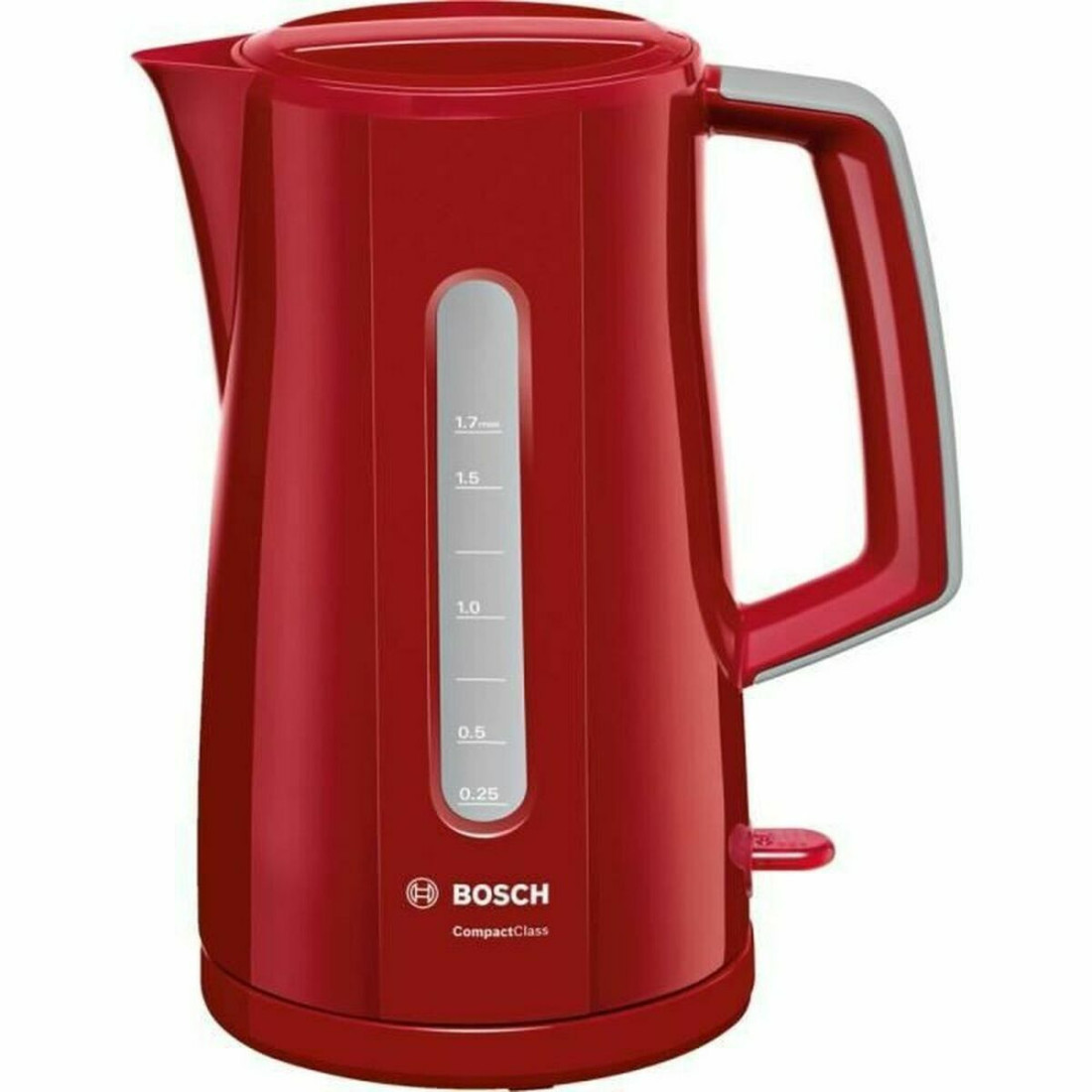 Virdulys BOSCH TWK3A014 Raudona Taip Nerūdijantis plienas Plastmasinis Plastmasinis/Nerūdijantis plienas 2400 W 1,7 L