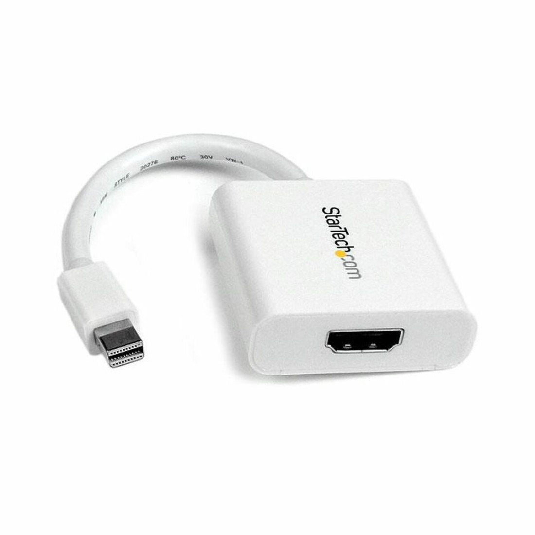 Mini Display Port - HDMI adapteris Startech MDP2HDW    Balta