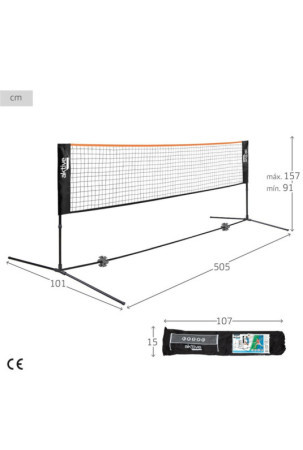 Tinklinio tinklas Aktive 505 x 157 x 101 cm