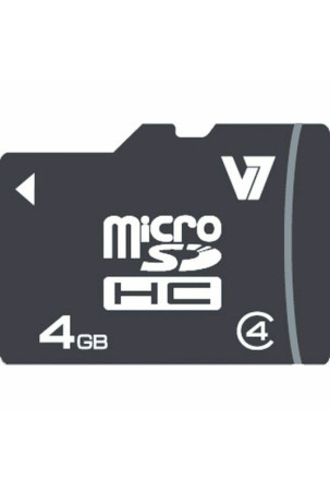 Mikro SD kortelė V7 VAMSDH4GCL4R-2E 4GB 4 GB