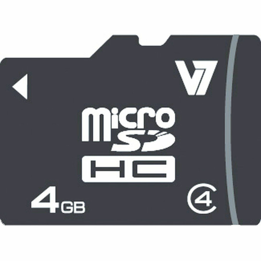 Mikro SD kortelė V7 VAMSDH4GCL4R-2E 4GB 4 GB