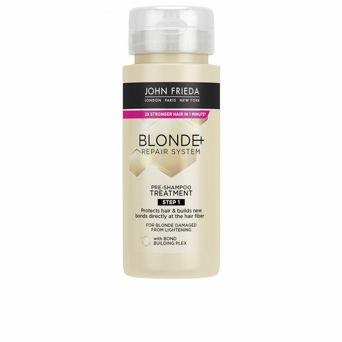 Priemonė prieš plovimą šampūnu John Frieda BLONDE+ REPAIR SYSTEM 100 ml