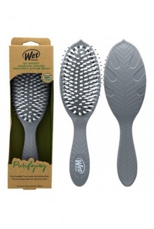 Atpainiojantis šepetys The Wet Brush Go Green Pilka Minkštėjimas