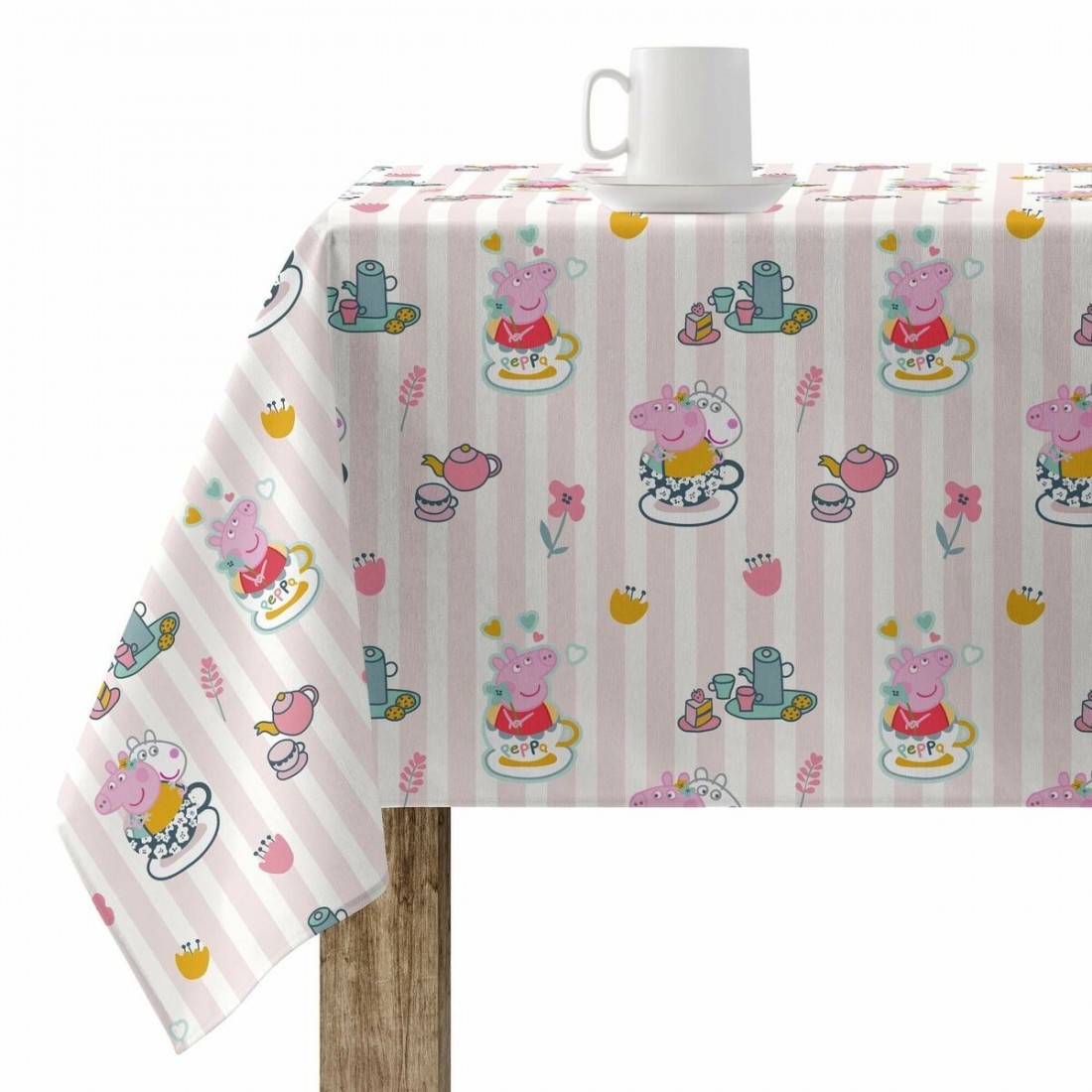 Staltiesė Belum Peppa Pig Flowers 1 Spalvotas 300 x 150 cm