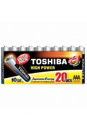 Baterijos Toshiba R03ATPACK20