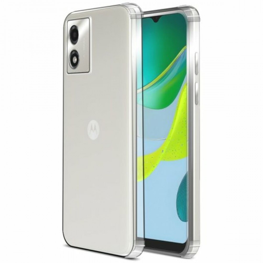 Mobiliojo telefono dėklas PcCom Moto E13 Skaidrus Motorola