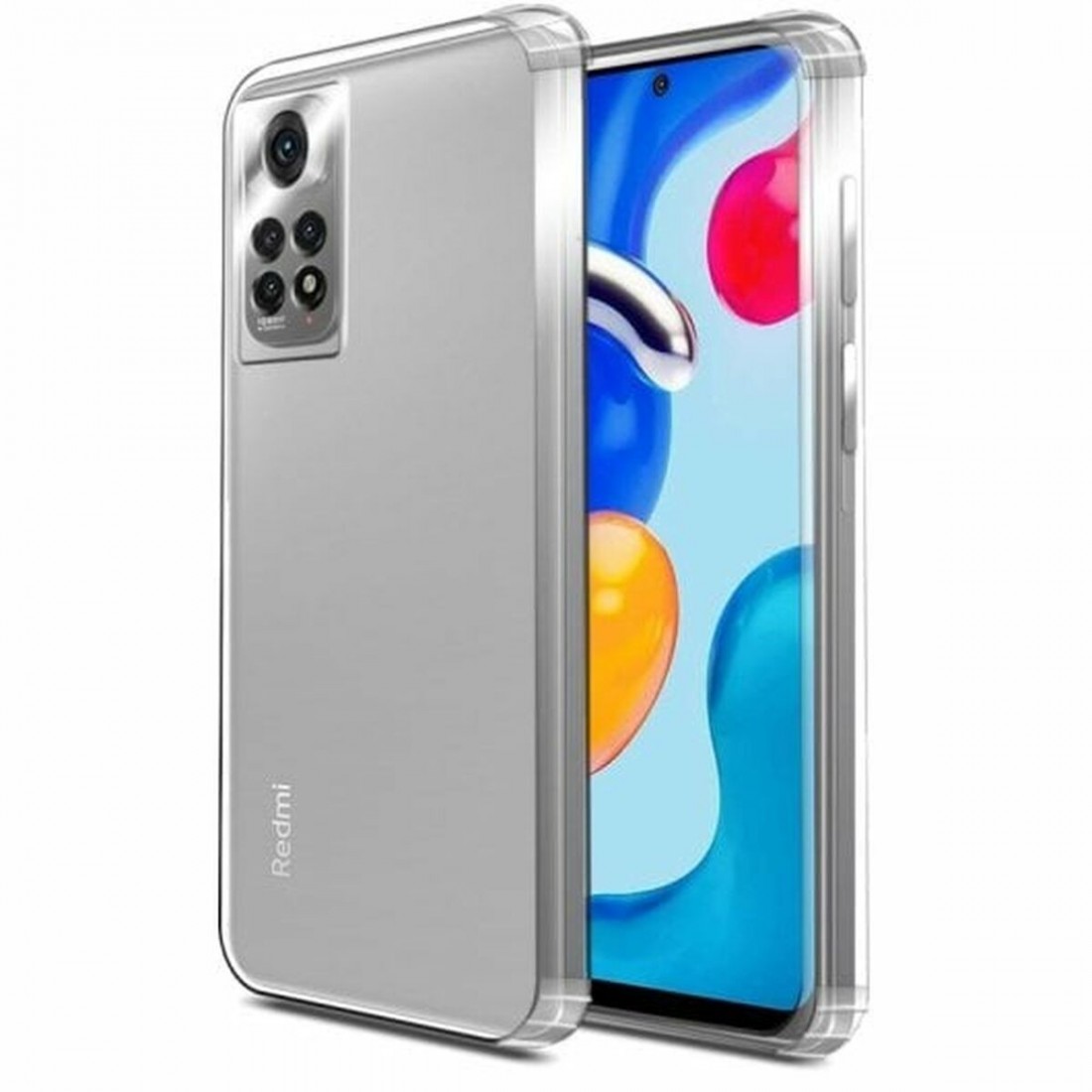 Mobiliojo telefono dėklas PcCom Xiaomi Redmi Note 11 | Xiaomi Redmi Note 11S Skaidrus Xiaomi