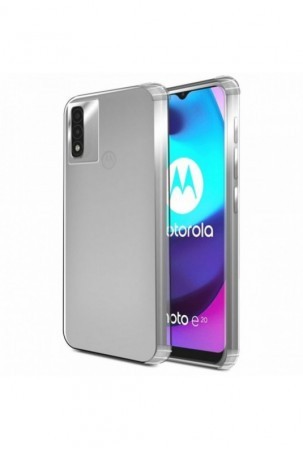 Mobiliojo telefono dėklas PcCom Moto E20 Skaidrus Motorola