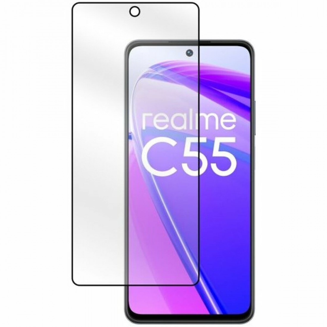 Mobiliojo telefono ekrano apsauga PcCom Realme C55 Realme