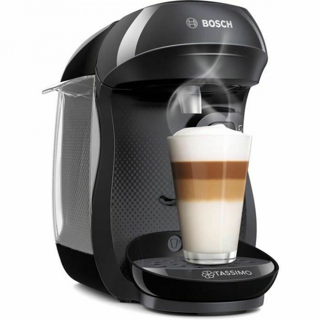 Kapsulinis kavos aparatas BOSCH Tassimo HAPPY 1400 W Juoda