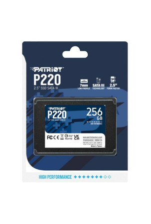 Kietasis diskas Patriot Memory P220 256GB 256 GB SSD