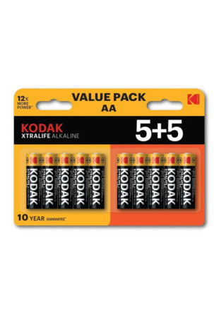 Baterijos Kodak XTRALIFE 1,5 V (10 vnt.)