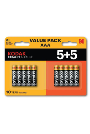 Baterijos Kodak XTRALIFE 1,5 V AAA (10 vnt.)