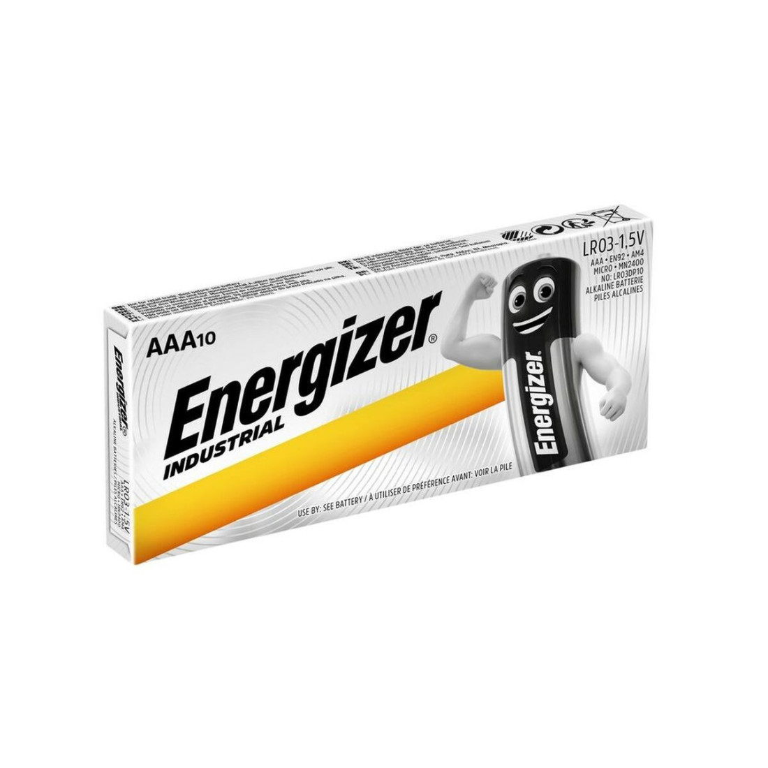 Baterijos Energizer LR03 1,5 V (10 vnt.)