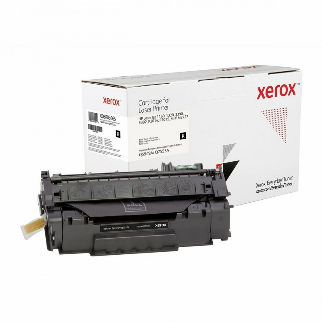 Dažiklis Xerox Q5949A/Q7553A Juoda