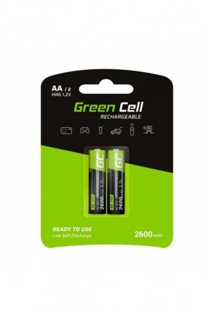 Įkraunama baterija Green Cell GR05 2600 mAh 1,2 V AA