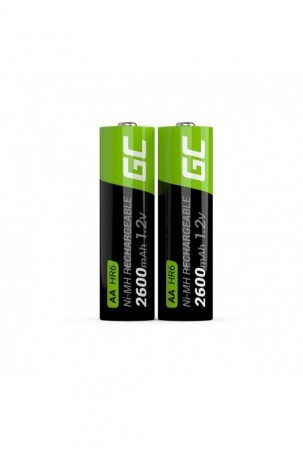 Įkraunama baterija Green Cell GR05 2600 mAh 1,2 V AA