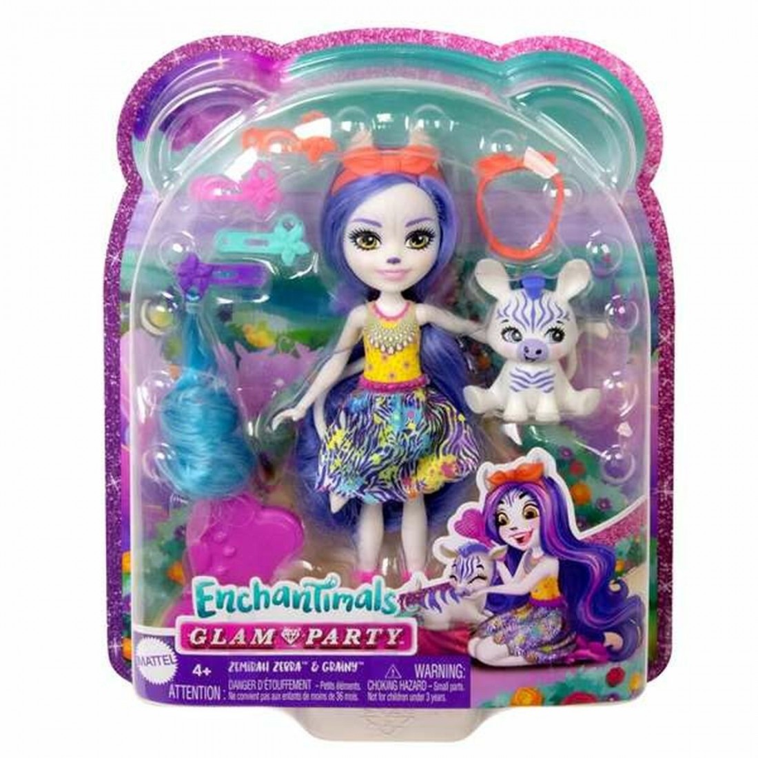 Mini Modeliai Enchantimals Glam Party 15 cm