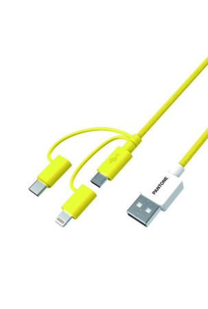 USB laidas Pantone PT-USB003Y1 Geltona 1,2 m