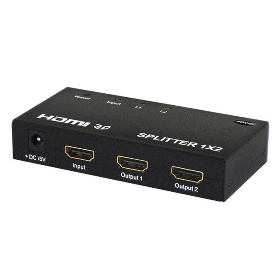 HDMI - 2 x HDMI adapteris Savio CL-42