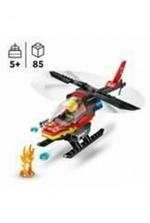 Playset Lego 60411 Fire Rescue Helicopter