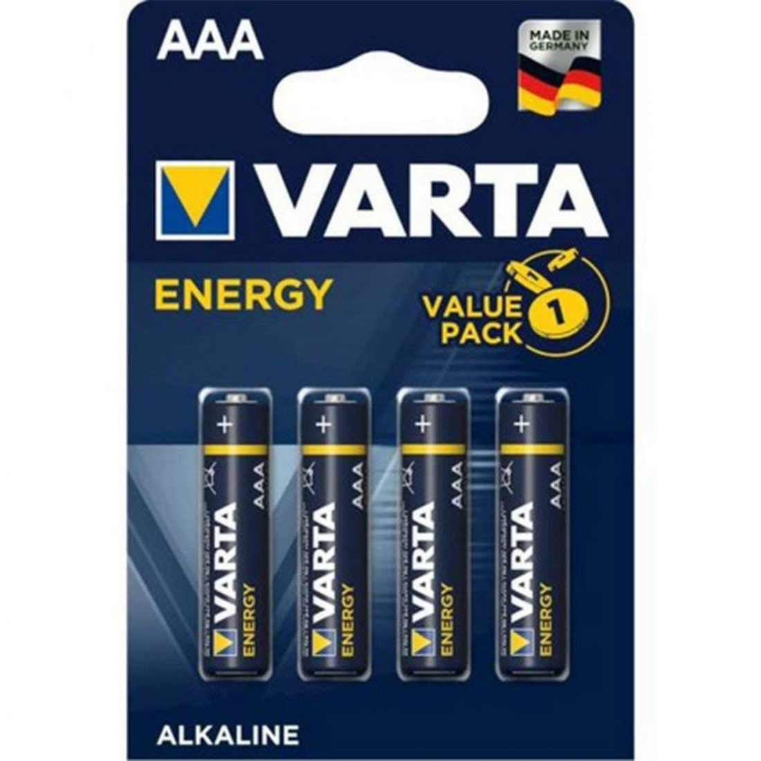 Baterijos Varta AAA LR03 4UD AAA 1,5 V (10 vnt.)