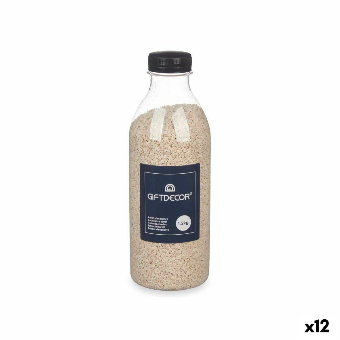 Decorative sand Rusvai gelsva 1,2 kg (12 vnt.)