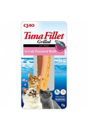 Snack for Cats Inaba Flavoured broth 15 g Krabas Tunas