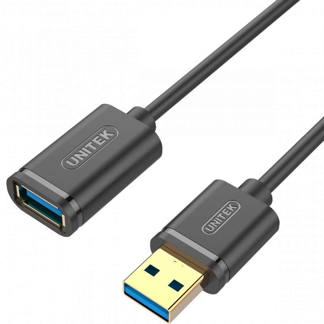 USB laidas Unitek Y-C457GBK Tată/Mamă Juoda 1 m