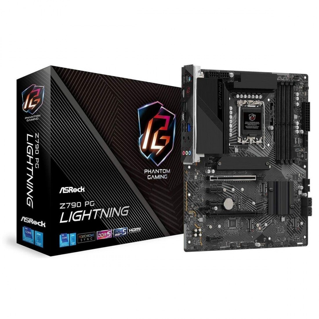 Pagrindinė plokštė ASRock Z790 PG Lightning Intel INTEL Z790 LGA 1700