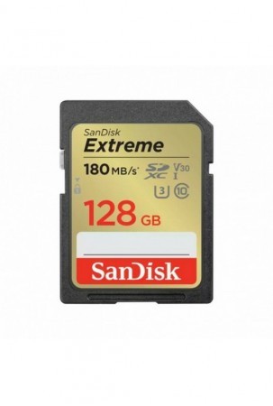 SD atminties kortelė SanDisk Extreme 128 GB