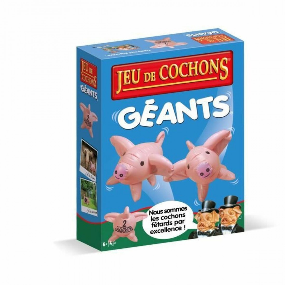 Pripučiamas Winning Moves Jeu de Cochons Geants (FR)