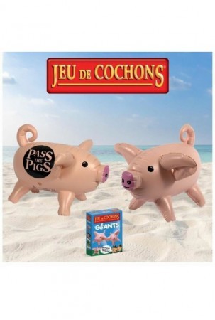 Pripučiamas Winning Moves Jeu de Cochons Geants (FR)