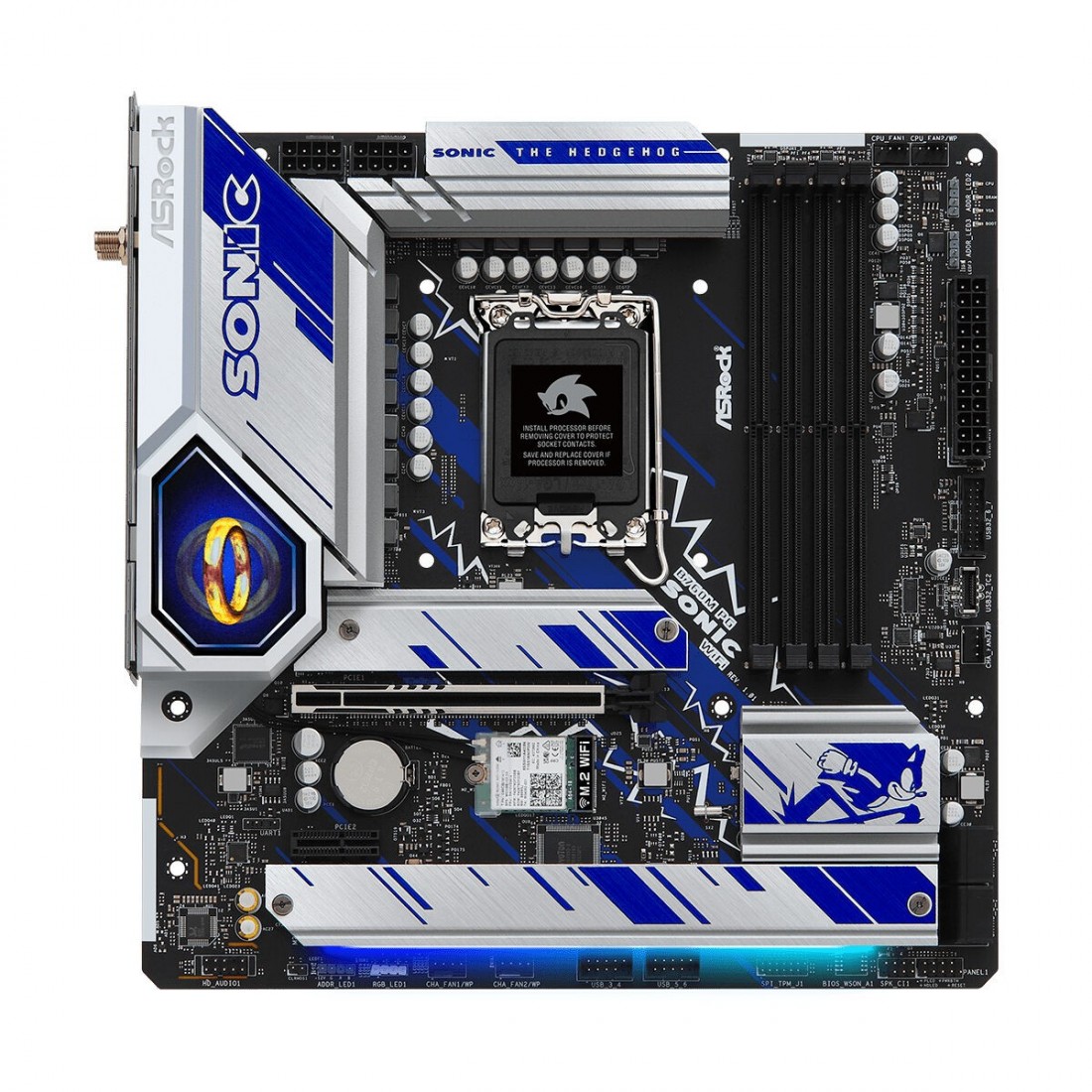 Pagrindinė plokštė ASRock B760M PG SONIC WIFI Intel B760 LGA 1700