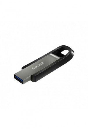 USB atmintukas SanDisk Extreme Go Juoda Plienas 64 GB